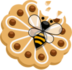 Bee eating